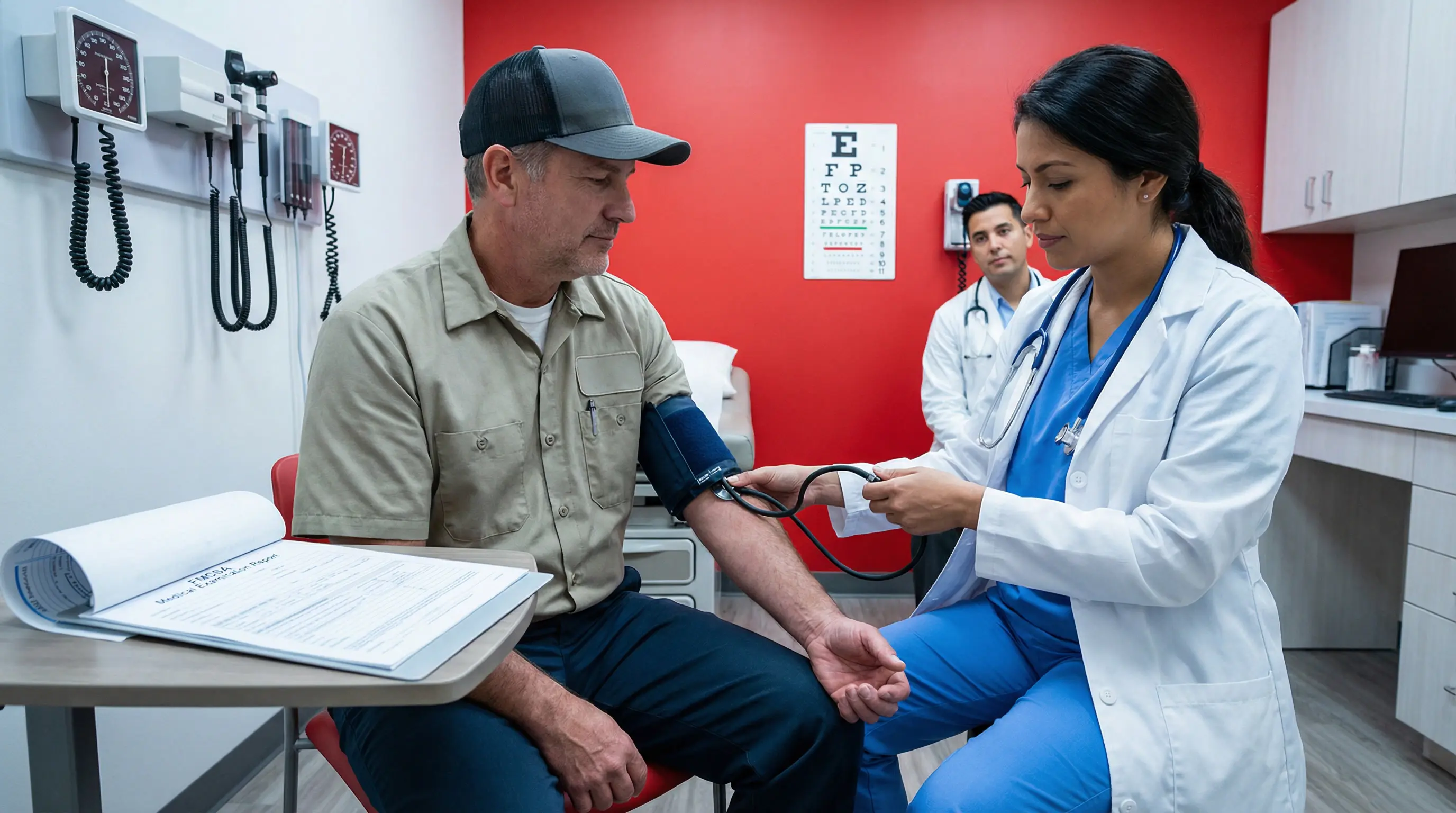 Blog de salud: Examen DOT para Camioneros en Houston: Todo lo que Necesita Saber - Clínica Hispana La Caridad Houston
