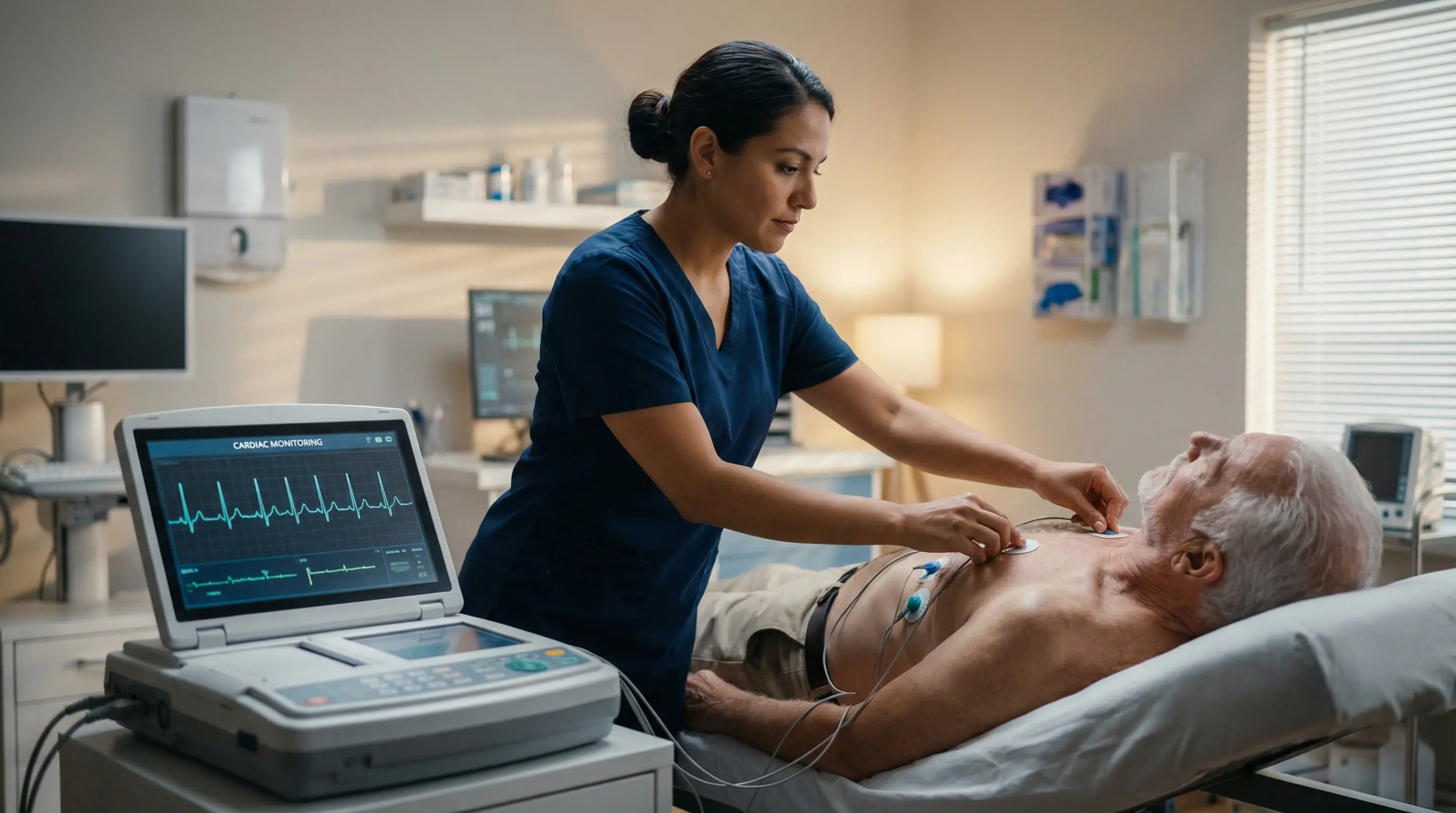 Electrocardiograma EKG Houston TX - Clínica Hispana La Caridad Houston