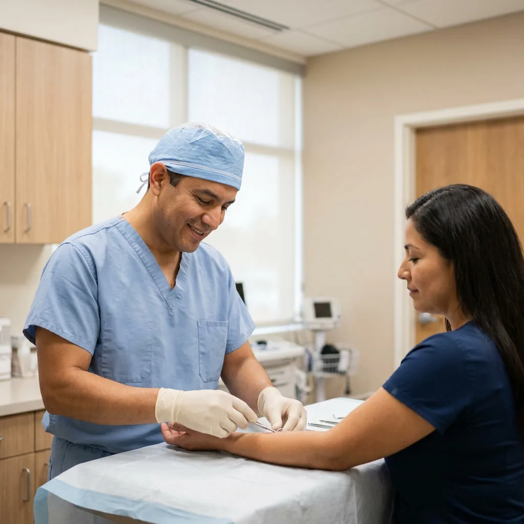 Cirugías Menores - Servicio médico Clínica Hispana La Caridad Houston TX