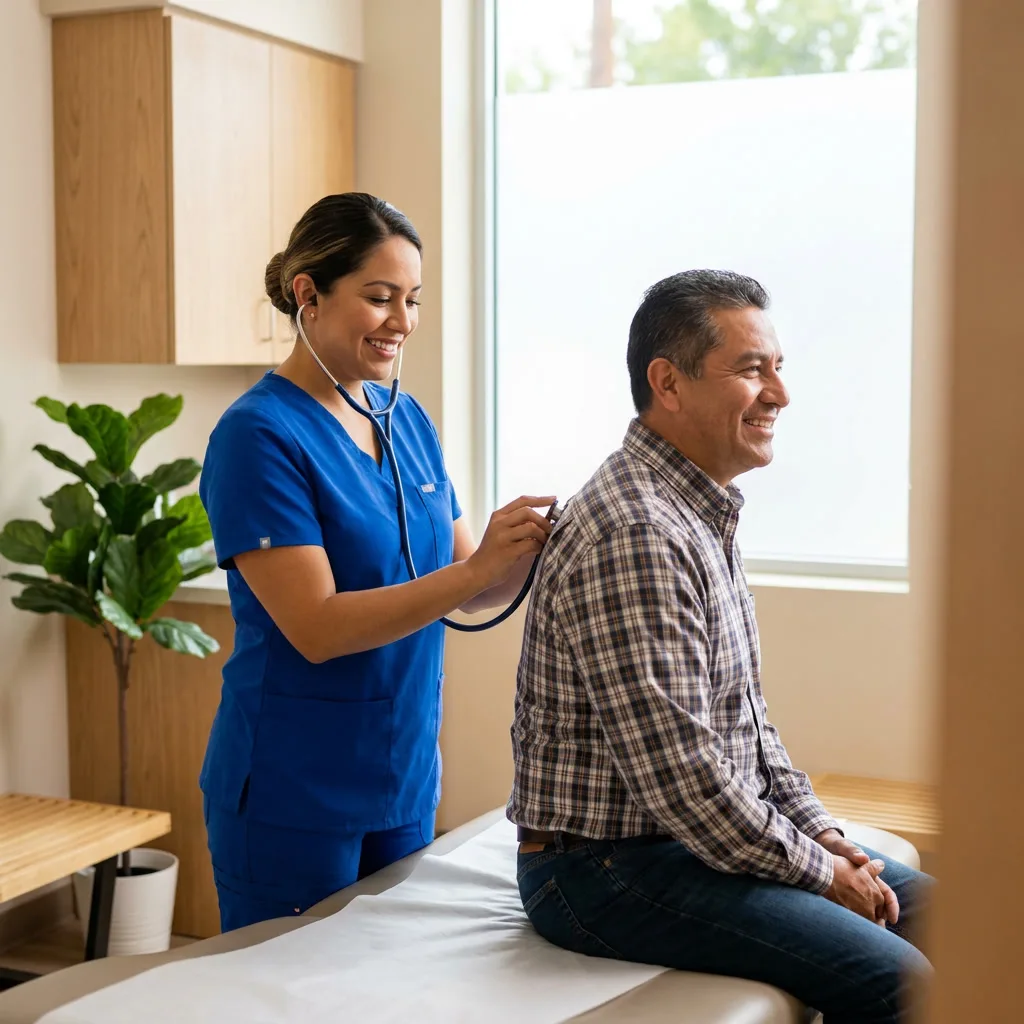 Examen Físico DOT - Licencia CDL - Clínica Hispana La Caridad Houston