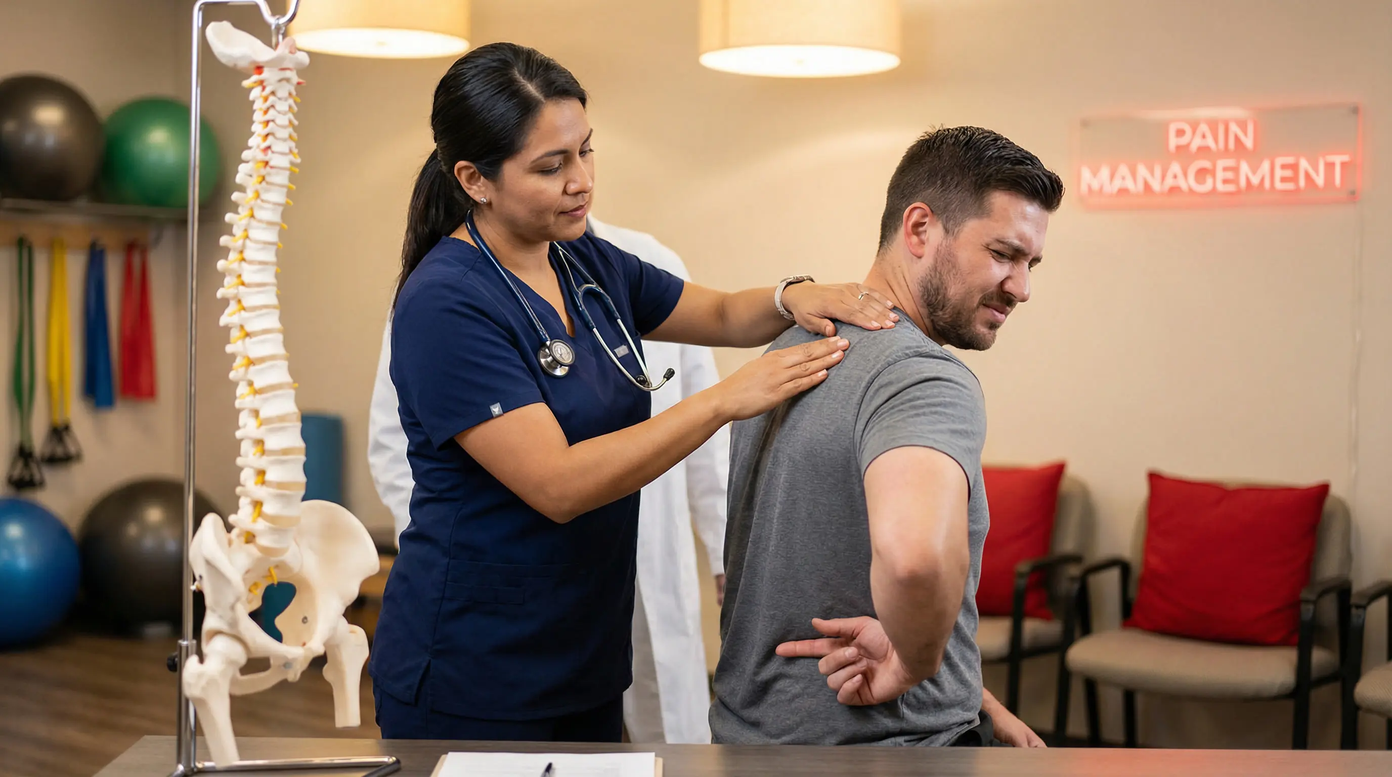 Tratamiento Dolor de Espalda y Muscular Houston - Clínica Hispana La Caridad Houston