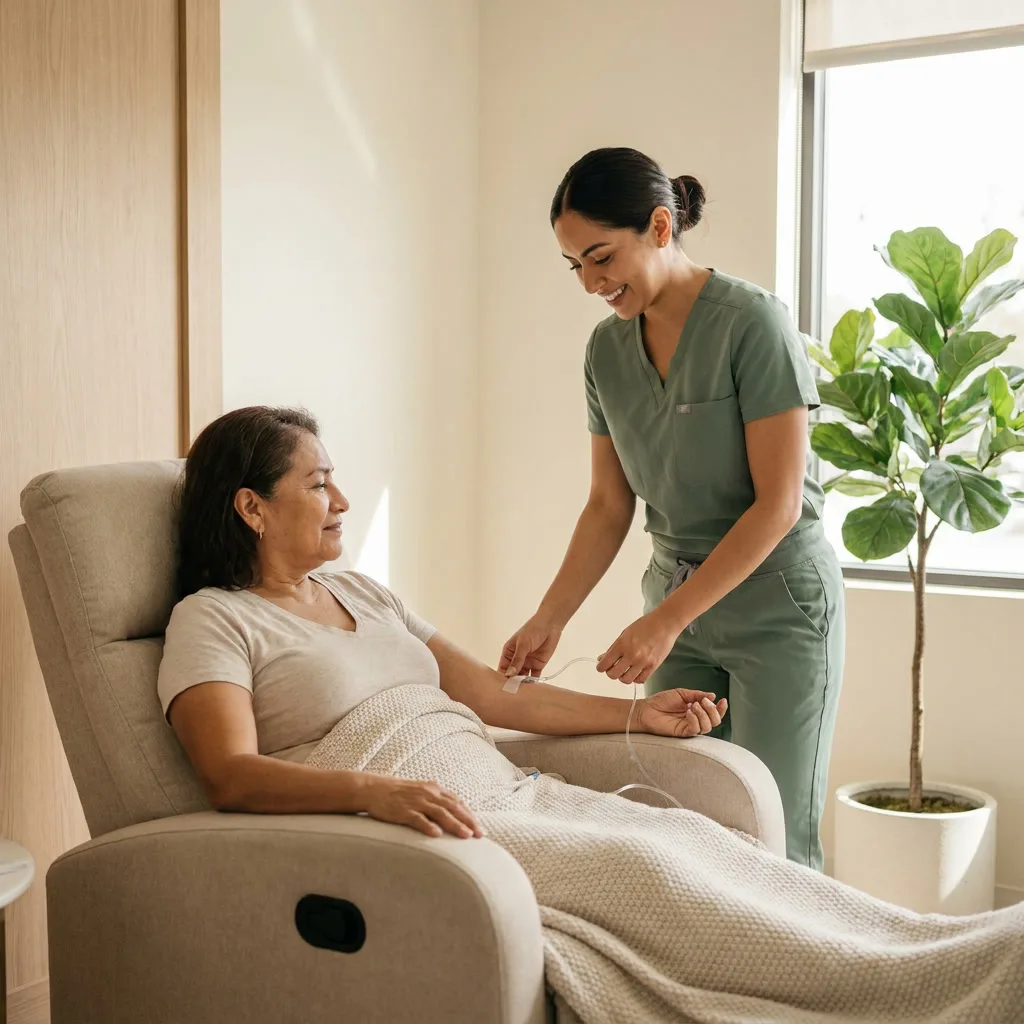 Vitamin IV Therapy - Servicio médico Clínica Hispana La Caridad Houston TX